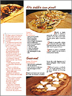 I consigli dello chef per un'ottima pizza. Pizza Gourmet e Pizza alla sabbia e pinoli