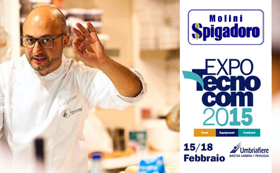 Continua la collaborazione di Andrea Pioppi con Molini Spigadoro - Expo TECNOCOM 2015