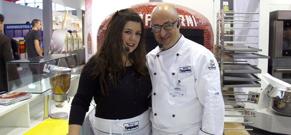 SIGEP 2016 Show Cooking di Claudia Annie Carone e Andrea Pioppi Molini Spigadoro